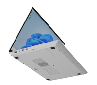 Laptop Layar Sentuh Ganda 15,6 inci yang Dapat Disesuaikan Intel N100 IPS 1920x1080 Komputer Windows 10 11 Office OEM/ODM