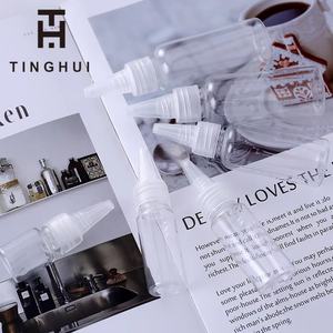 ขวดน้ำมันใส่ผมแบบนิ่มสำหรับขายส่ง ขวดพลาสติก PET แบบบีบปากแหลม - Product Image 6