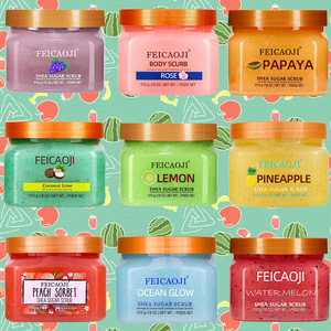 Watermelon Ice <strong>Cream</strong> Sugar Salt Body Scrub|Shea Butter Glycerin Deep Exfoliating Scrub|Cleanses for Soft Smooth Healthy Skin ODM - Product Image 6
