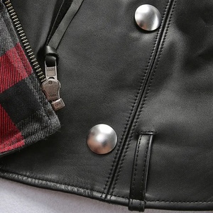 New Japan Style <b>Mens</b> Cowskin <b>Jackets</b> Fashion Genuine Leather Slim Coat Motor Biker <b>Jackets</b> - Product Image 5