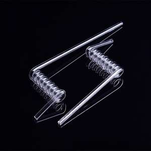 Tubos Espirais e de Bobina de Quartzo Personalizados Resistentes a Altas Temperaturas e à Corrosão para Laboratórios - Product Image 6