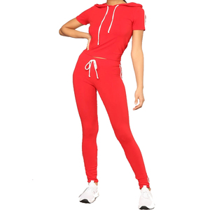Femmes Sport ensembles court crop top et sans pieds pantalons dames ensembles de <span class=keywords><strong>yoga</strong></span> super <span class=keywords><strong>doux</strong></span> Tennis Temps - Product Image 2