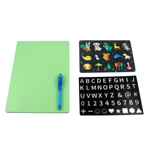 Tavolo da <span class=keywords><strong>Disegno</strong></span> Fluorescente JSK-FA3 con Ampia Area di Lavoro, Pannello in PVC Luminoso con Penna Spia per Feste - Product Image 5