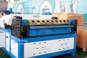 מכונת כיפוף צינורות <span class=keywords><strong>HVAC</strong></span> אוטומטית BYFOCNC קו 3, הספק 7.5 קילוואט, עובי פח 0.4-1.2 מ\\\"מ, הפעלה קלה - Product Image 4