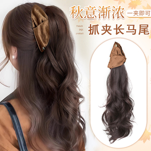 Pinza para el cabello triangular con forma de concha, peluca de cola de caballo de alta calidad, estilo elegante para uso diario, cualquier forma de rostro - Product Image 4
