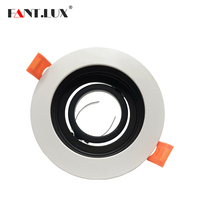 Spot LED encastré moderne en fer - Éclairage de plafond orientable