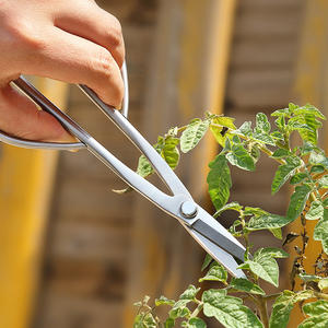 กรรไกรตัดดอกไม้สแตนเลสเกรด DIY พร้อมด้ามจับเหล็กหนาแข็งแรง ทนทาน สำหรับตัดแต่งกิ่งบอนไซและทำสวน - Product Image 4