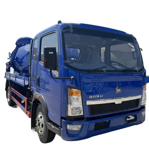 high quality new septic tank vacuum pump 6x6 vacuum suction sewage truck for sale