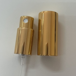 Высокое качество <span class=keywords><strong>18</strong></span>/<span class=keywords><strong>415</strong></span> Золотой алюминиевой бутылкы парфюмерного мелкие брызги спрея насос с крышкой - Product Image 2