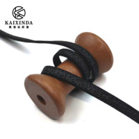 Bande élastique en nylon argenté brillant de 6 mm, style été tendance, haute élasticité, acceptant la personnalisation de la couleur et de la largeur, pour bretelles de soutien-gorge et sous-vêtements