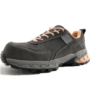 Women safety composite toe hiking shoes oil resistant safety shoes