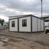 Casa Prefabbricata Portatile in Container, Ufficio Modulare per Cantieri Edili e Progetti