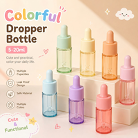 En stock, flacons d'huile essentielle Macaron Mini, 5-20 ml, flacons compte-gouttes pour sérum de 10 ml, pour les voyages, flacons cosmétiques rechargeables