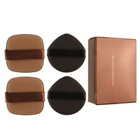 Maßgefertigte HG-Serie Puderquaste Luftkissen-Puff Flüssige Foundation Creme Make-up Schwamm Viererpack Trocken-Nass Dual-Use