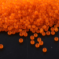 Givré AB Couleurs Cristal Lâche Bijoux Perle 10G/Baril Premium 12/0 2mm Rocailles Verre Mat Perles De Rocaille