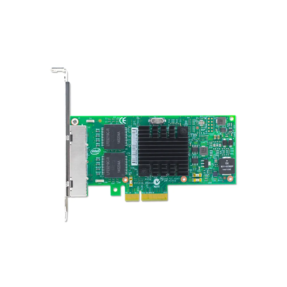 PCI Express 2.14ポートネットワークツイストペアイーサネットサーバーアダプターIntel I350-T4V2BLK