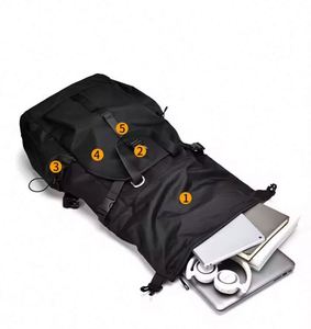 Échantillon gratuit : Sac à dos de sport et de loisirs pour l'extérieur, imperméable, avec logo personnalisé, pliable, léger, pour la montagne et les loisirs. - Product Image 3