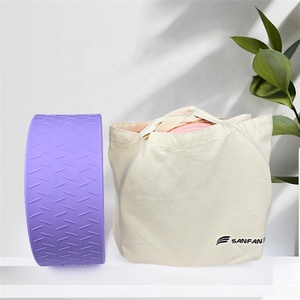Accessoire de <span class=keywords><strong>yoga</strong></span> de haute qualité, équipement d'exercice, entraînement d'équilibre corporel, <span class=keywords><strong>roue</strong></span> de <span class=keywords><strong>yoga</strong></span> personnalisée en ABS et caoutchouc avec logo - Product Image 5