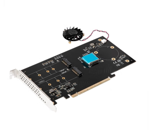 PCIe 3.1x16 bis 2 X44.2,SSDNVME SSD NGFF Adapter karte <span class=keywords><strong>IO</strong></span>-PCE2824-TM2 PCE2824 - Product Image 5