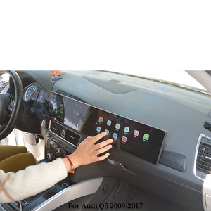 Lettore DVD per Auto con Carplay Wireless, Doppio Schermo da 21", 64G/128G, Android Auto Multimedia per Audi <span class=keywords><strong>Q5</strong></span> 2009-2017 Versione Alta/Bassa - Product Image 1