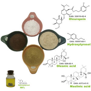 Yüksek kaliteli saf hidroksitirosol 98% viskoz sıvı CAS 10597-60-1, hidroksitirosol powder10 % 20% 25% zeytin yaprağı özü - Product Image 5