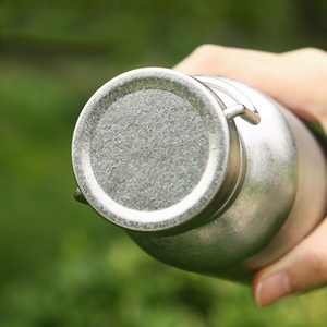 Botella Deportiva Ligera y Portátil de Acero Inoxidable con Aislamiento al Vacío, Tapa con Asa, a Prueba de Fugas, Mantiene la Temperatura por 6 Horas, Ideal para Ciclismo, Camping y Viajes - Product Image 6