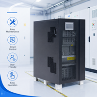 Powermerry 33-80 80kVA Fabriqué en Chine Onduleur en ligne triphasé à batterie au plomb certifié CE ROHS pour applications médicales, industrielles et centres de données 0ms