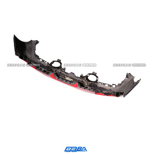 Pièces détachées d'origine premium, rouge et blanc, pour pare-chocs arrière de Ferrari F8 OE 985863517 - Product Image 4