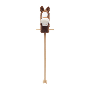 Hot Selling Stick Horse Plush Hobby Horse Stick com efeito sonoro para crianças DIY Hobby Horsing - Product Image 2