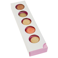 Boîte personnalisées de Macaron noir, emballage cadeau, vente en gros, boîtes