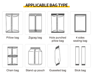 automatische flowpack-verpackungsmaschine pita-rolle croissant keks brötchen bagel kuchen tortilla brot verpackungsmaschine - Product Image 4