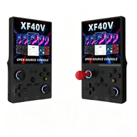 Console de jeu portable rétro XF40V, batterie 4000 mAh, 128 Go, plus de 22000 jeux classiques, système Linux, écran IPS 4 pouces, lecteur de jeux WiFi