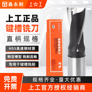 ดอกกัดร่องตรง HSS เหล็กกล้าความเร็วสูง 2 ฟลุต สำหรับเครื่อง CNC ขนาด 3 4 5 6 8 10 มม. - Product Image 3
