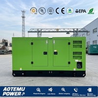 Générateur diesel silencieux 25 kVA 30 kVA 40 kW 50 kW 60 kW, groupe électrogène diesel silencieux, générateur électrique diesel silencieux