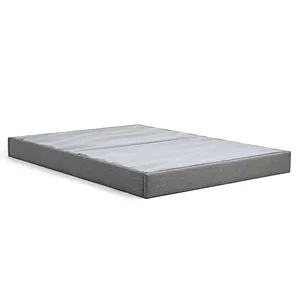 Rondure UFG1 High quality Mattress foundation Queen Size Upholstery Platform Bed Frame Buy Mattress Foundation