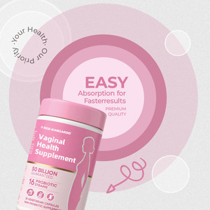 Suplemento DE SALUD vaginal de fábrica Soporte Digestión inmune Estómago Salud vaginal Cuidado de la salud de las mujeres Cápsulas de probióticos - Product Image 6