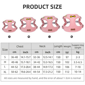 Tasma toptan kedi koşum ve tasma Set ile yansıtıcı küçük köpek koşum - Product Image 5