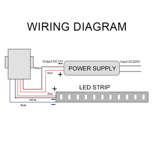 DC12V 3A 36w智能三色双色发光二极管化妆浴室镜子触摸调光器触摸传感器开关，用于镜子触摸开关 - Product Image 4