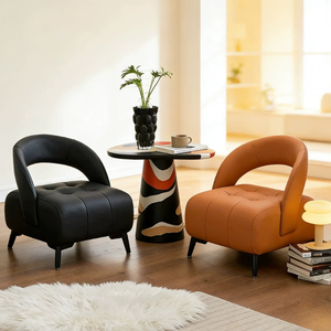Sillón reclinable con ruedas, taburete de sofá elegante para adultos para uso doméstico en sala de estar, taburete bajo con ruedas, <span class=keywords><strong>banco</strong></span> para cambiar zapatos, pequeño - Product Image 1