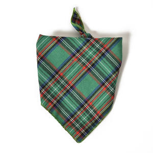 Collier de luxe à sublimation <span class=keywords><strong>bandana</strong></span> pour <span class=keywords><strong>chien</strong></span> en coton à carreaux réglable imprimé personnalisé - Product Image 6