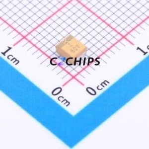 Condensador de Tantalio SMD CA45-B-50V-1UF-K, 2.8x3.5mm (Capacitancia: 1uF) (Precisión: 10%) (Voltaje Nominal: 50V) - Product Image 1