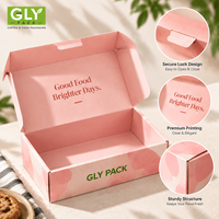Boîte à biscuits en papier alimentaire personnalisée de qualité supérieure avec logo, boîte cadeau pliable pour pâtisserie, emballage pour dessert, gâteau, biscuits