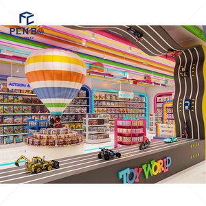 Trẻ em hiện đại cửa hàng phụ kiện với Modular Kệ tường và hợp thời trang tủ trưng bày cho đồ chơi các nhà bán lẻ đồ chơi cửa hàng đồ đạc - Product Image 2