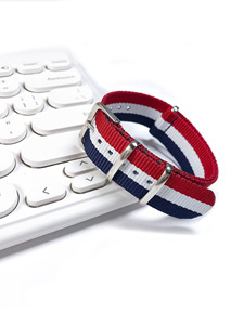 <span class=keywords><strong>Correa</strong></span> de <span class=keywords><strong>Reloj</strong></span> de Nailon de Repuesto Lionorm, Moderna, Tipo Cinturón de Seguridad, 18/20/22mm, <span class=keywords><strong>Correa</strong></span> de Lona de una Sola Pieza - Product Image 6