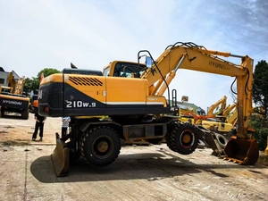 Ready to Ship HYUNDAI 210W-7 210W-9 Wheel Excavator 21 Tons Second Hand Original Korean Excavator in stock - Product Image 4
