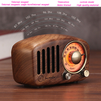 Mini caisson de basses sans fil créatif, carte radio portable pour l'extérieur, haut-parleur Bluetooth rétro