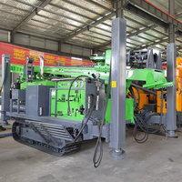 Plataforma de perforación de núcleo de roca diésel multifuncional de nueva condición con motor de bomba de potencia fuerte Motor de 92kw para perforación de 1600m