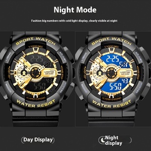 Đa Chức Năng Thể Thao Không Thấm Nước Đồng Hồ Điện Tử Sáng Hàn Quốc Vài Thời Trang Thiết Kế Quay Số Cho Sinh Viên Thương Mại Nước Ngoài - Product Image 2