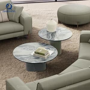Di lusso moderno design Rock Beam tavolino elegante <span class=keywords><strong>Orta</strong></span> Sehpa mobili da soggiorno per uso domestico - Product Image 2