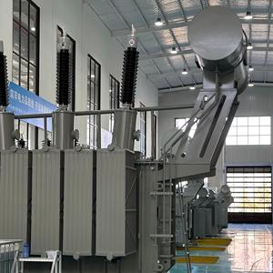 Honkida SZ11หม้อแปลงไฟฟ้าแบบจุ่มน้ำมันขนาดใหญ่10MVA 110KV/6.3KV แรงดันไฟฟ้าบนโหลดควบคุมระบบกระจายสามเฟส - Product Image 4